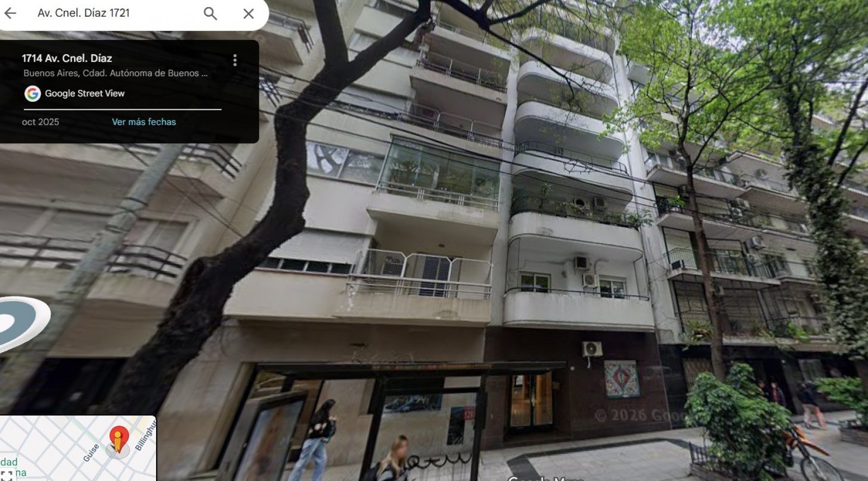DEPARTAMENTO 2 AMBIENTES CORONEL DIAZ 1721 - AMBOLADO RECOLETA/PALERMO EXCELENTE UBICACION