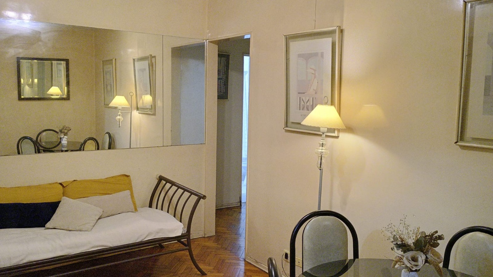 DEPARTAMENTO 2 AMBIENTES CORONEL DIAZ 1721 - AMBOLADO RECOLETA/PALERMO EXCELENTE UBICACION